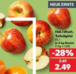 Kaufland Ital./dtsch. Tafeläpfel Angebot