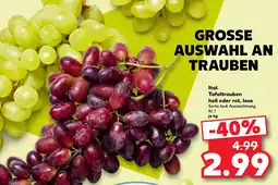 Kaufland Ital. Tafeltrauben Angebot
