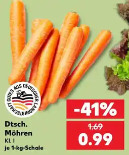 Kaufland Dtsch. Möhren Angebot