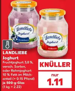 Kaufland Landliebe Joghurt Angebot