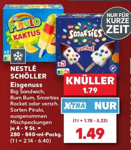 Kaufland Nestlé schöller Eisgenuss Angebot
