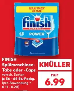 Kaufland FINISH Spülmaschinen-Tabs oder -Caps Angebot
