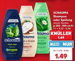 Kaufland SCHAUMA Shampoo oder Spülung Angebot