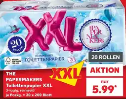 Kaufland THE PAPERMAKERS Toilettenpapier XXL Angebot