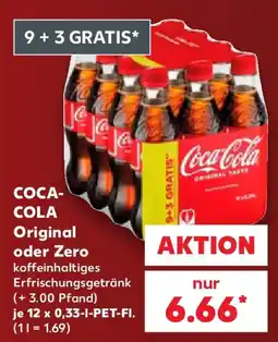 Kaufland Coca-Cola Original oder Zero Angebot