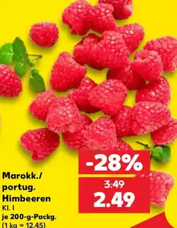 Kaufland Marokk./portug. Himbeeren Angebot