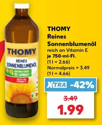 Kaufland THOMY Reines Sonnenblumenöl Angebot