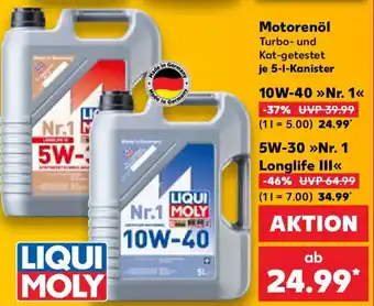 Kaufland Motorenöl Angebot