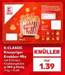 Kaufland K-CLASSIC Knuspriger Knabber-Mix Angebot