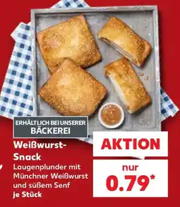 Kaufland Weißwurst-Snack Angebot
