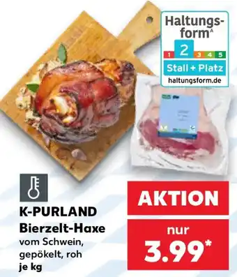 Kaufland K-PURLAND Bierzelt-Haxe Angebot