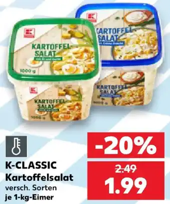 Kaufland K-CLASSIC Kartoffelsalat Angebot