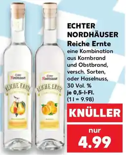 Kaufland ECHTER NORDHÄUSER Reiche Ernte Angebot