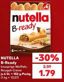 Kaufland NUTELLA B-Ready Angebot