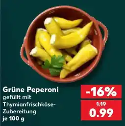 Kaufland Grüne Peperoni Angebot