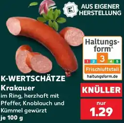 Kaufland K-WERTSCHÄTZE Krakauer Angebot