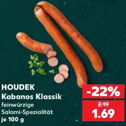 Kaufland HOUDEK Kabanos Klassik Angebot