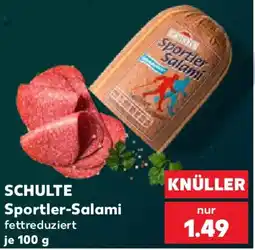 Kaufland SCHULTE Sportler-Salami Angebot