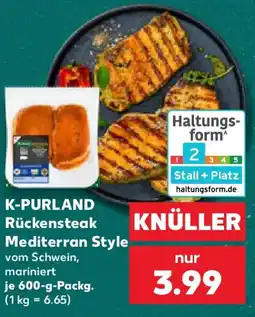 Kaufland K-PURLAND Rückensteak Mediterran Style Angebot