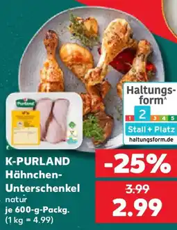 Kaufland K-PURLAND Hähnchen-Unterschenkel Angebot
