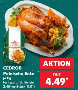 Kaufland CEDROB Polnische Ente Angebot