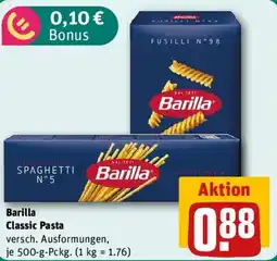 REWE Barilla Classic Pasta Angebot