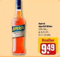 REWE Aperol Aperitif Bitter Angebot