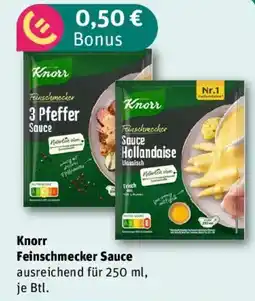 REWE Knorr Feinschmecker Sauce Angebot