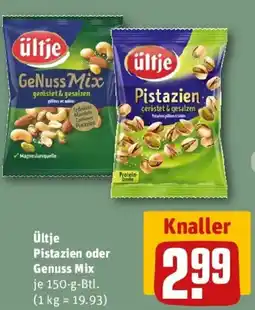 REWE Ültje Pistazien oder Genuss Mix Angebot