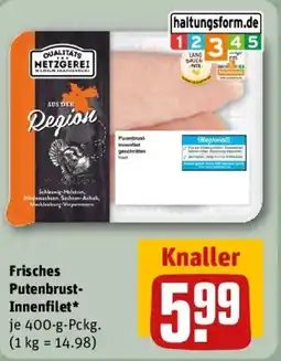 REWE Frisches Putenbrust-Innenfilet Angebot