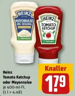 REWE Heinz Tomato Ketchup oder Mayonnaise Angebot