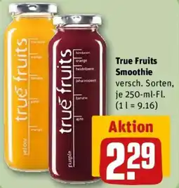 REWE True Fruits Smoothie Angebot