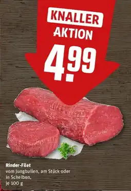 REWE Rinder-Filet Angebot