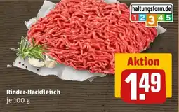 REWE Rinder-Hackfleisch Angebot