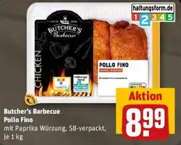 REWE Butcher's Barbecue Pollo Fino Angebot