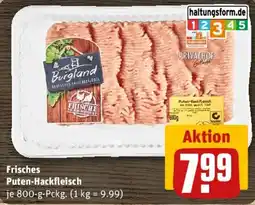 REWE Frisches Puten-Hackfleisch Angebot
