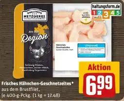 REWE Frisches Hähnchen-Geschnetzeltes Angebot
