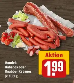 REWE Houdek Kabanos oder Knabber Kabanos Angebot