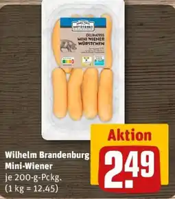 REWE Wilhelm Brandenburg Mini-Wiener Angebot