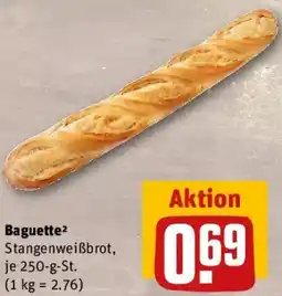 REWE Baguette Angebot