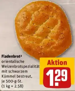 REWE Fladenbrot Angebot
