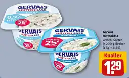 REWE Gervais Hüttenkäse Angebot