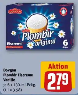 REWE Dovgan Plombir Eiscreme Vanille Angebot