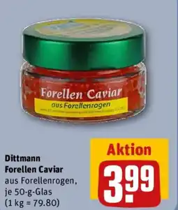REWE Dittmann Forellen Caviar Angebot