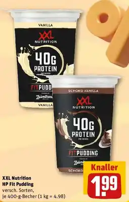 REWE XXL Nutrition HP Fit Pudding Angebot