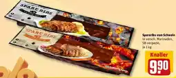 REWE Spareribs vom Schwein Angebot
