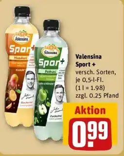 REWE Valensina Sport+ Angebot