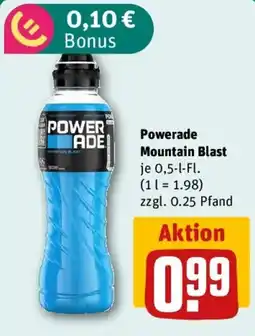 REWE Powerade Mountain Blast Angebot