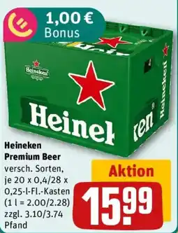 REWE Heineken Premium Beer Angebot