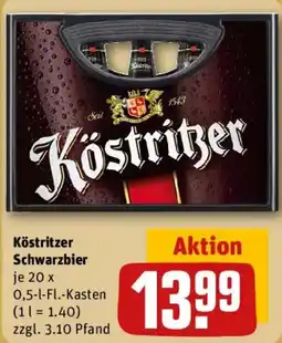REWE Köstritzer Schwarzbier Angebot